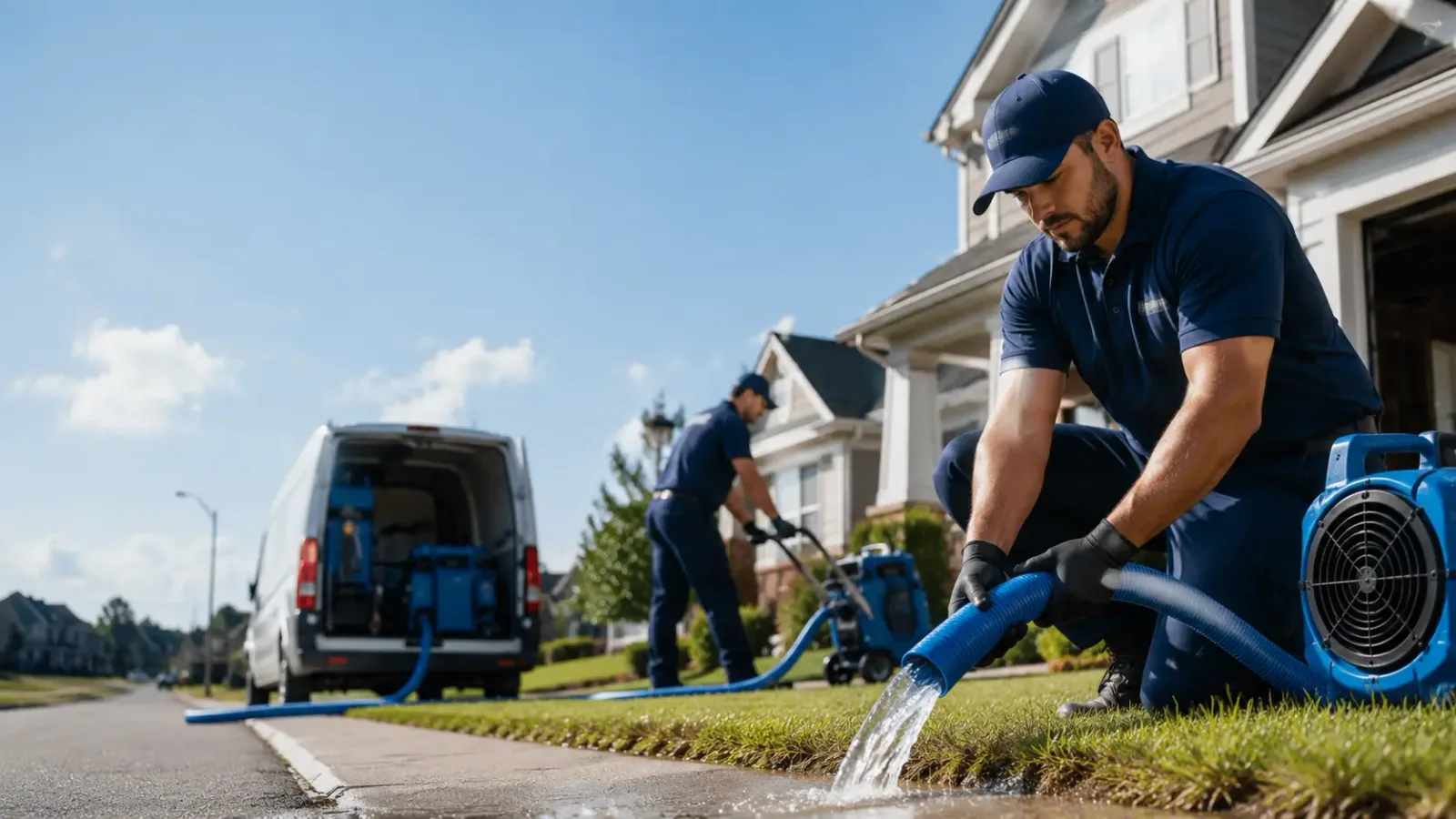 Flood Damage Restoration in French Camp, CA